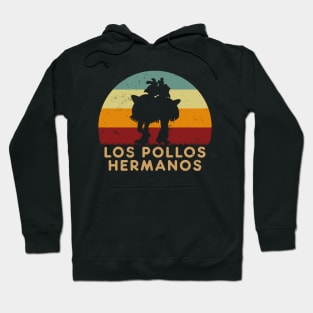 Retro Sunset - Los Pollos Hermanos Chicken Hoodie